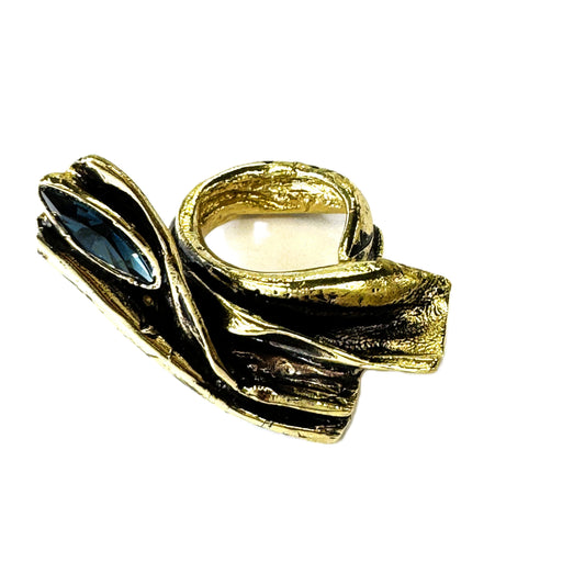 Anello fazzoletto in bronzo
