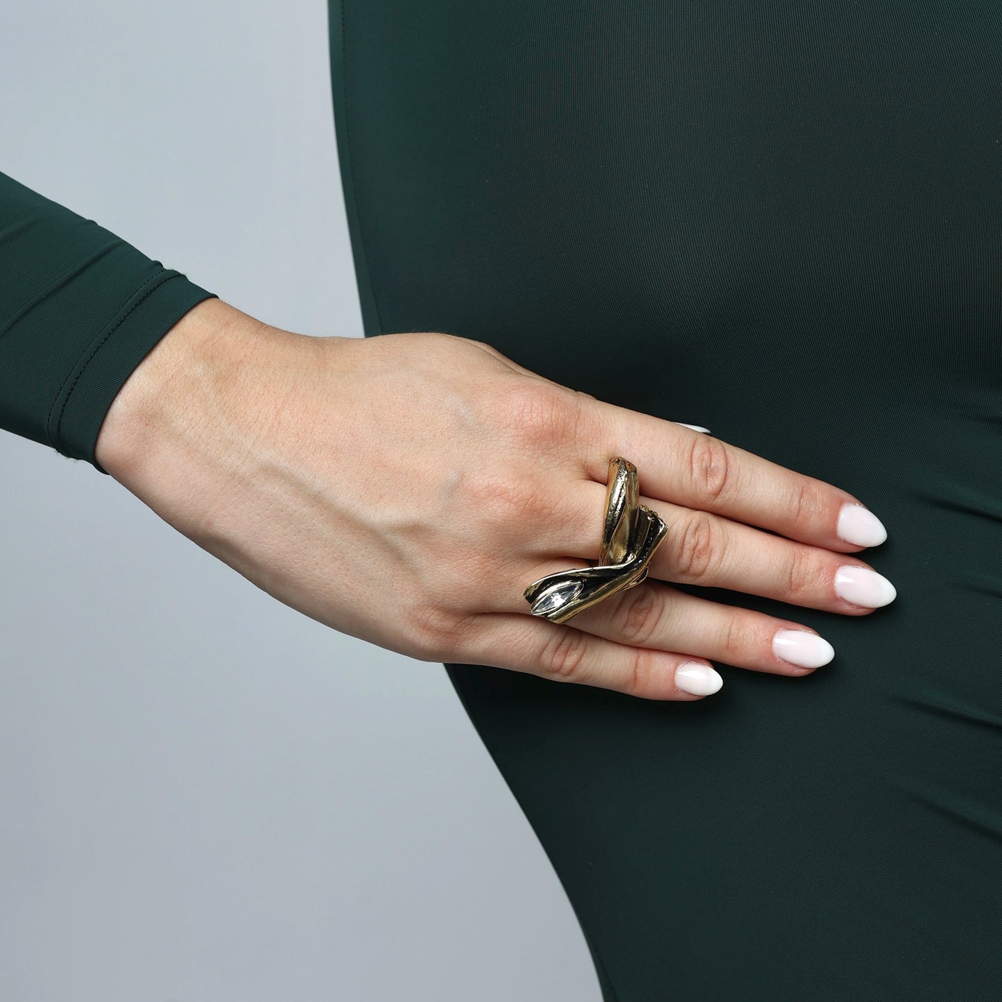 Anello fazzoletto in bronzo