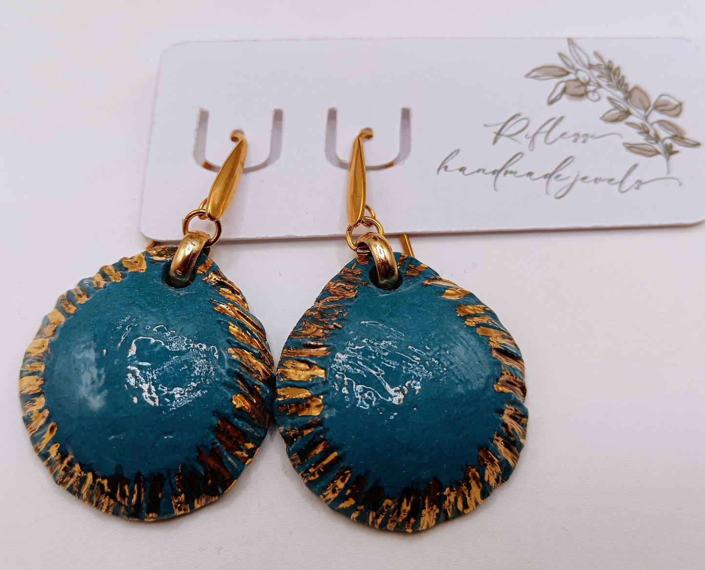 Orecchini pendenti goccia larga